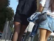 熟女少婦裙底街拍